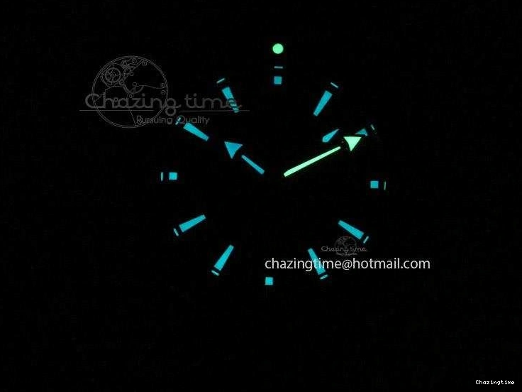 0112 Bright Planet Ocean Professional Rose Gold Liquid Metal V6F 45mm on Black Rubber Strap A 8287